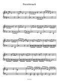 Purzelstrauch - Solo für Klavier